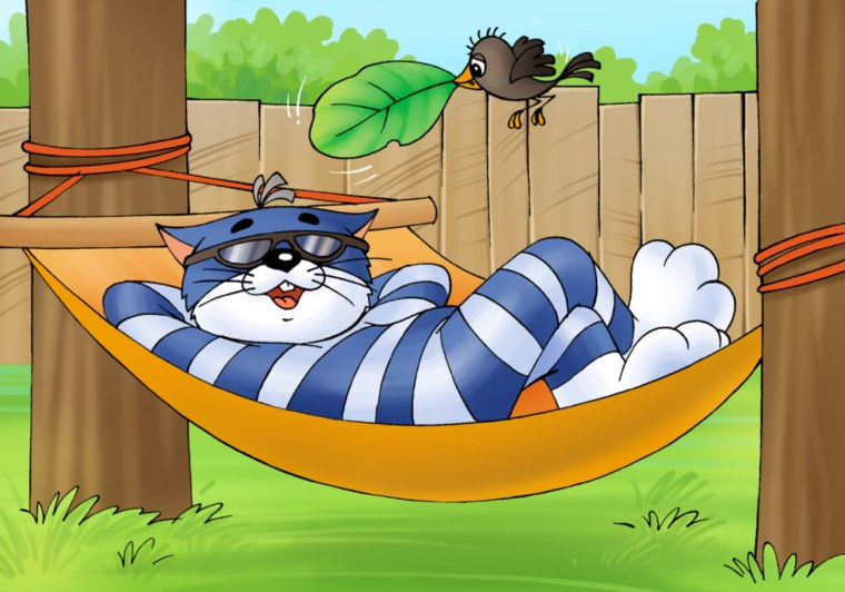 Матроскин Простоквашино отдыхает