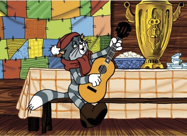 Кот Матроскин Простоквашино мультфильм