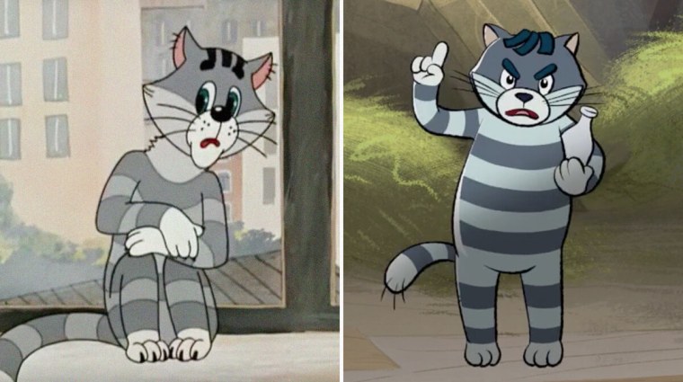 Кот Матроскин Простоквашино мультфильм