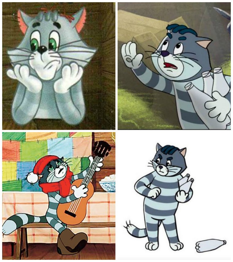 Кот Матроскин Простоквашино мультфильм