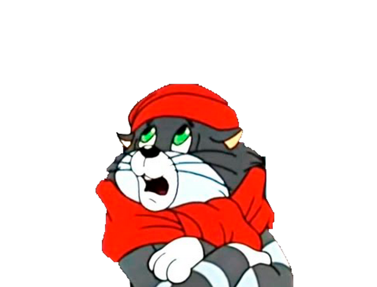 Матроскин на белом фоне