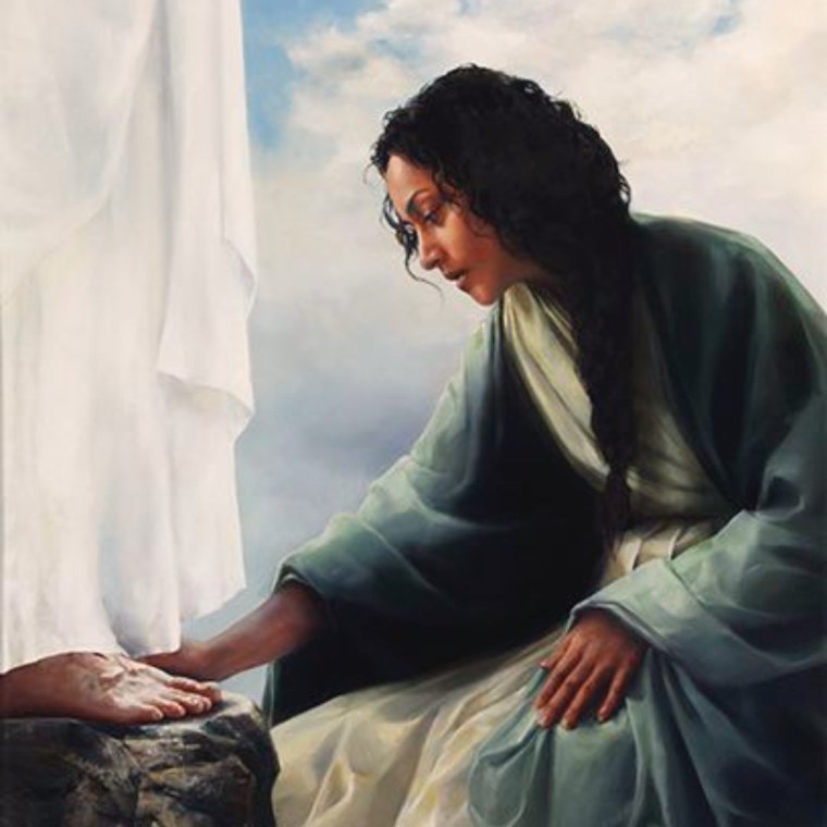 Библейские картины Магдалина Иисус Христос