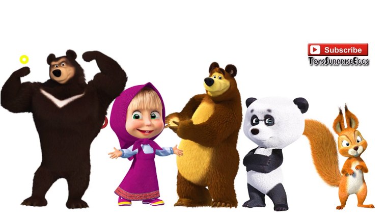 Маша и Миша герои