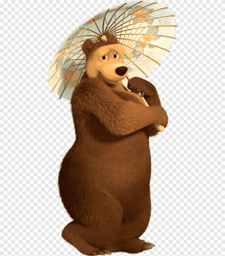 Медведица из мультика Маша и медведь