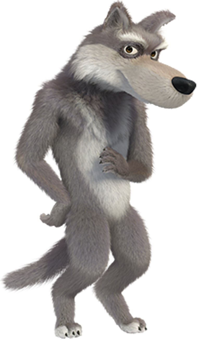 Волк из мультика Маша и медведь