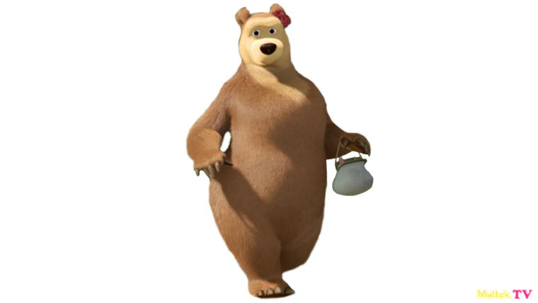 Медведица из мультика Маша и медведь