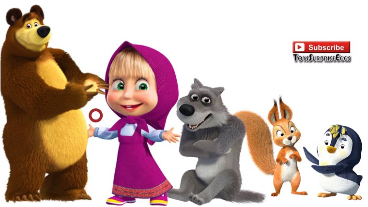 Маша и медведь персонажи