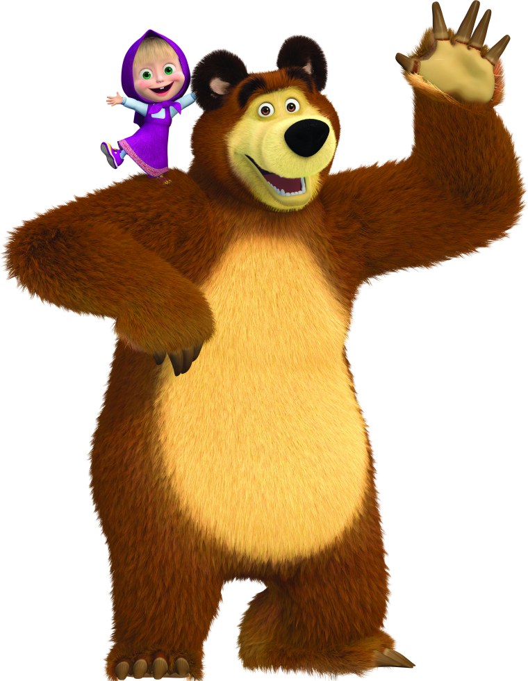 Маша и медведь герои