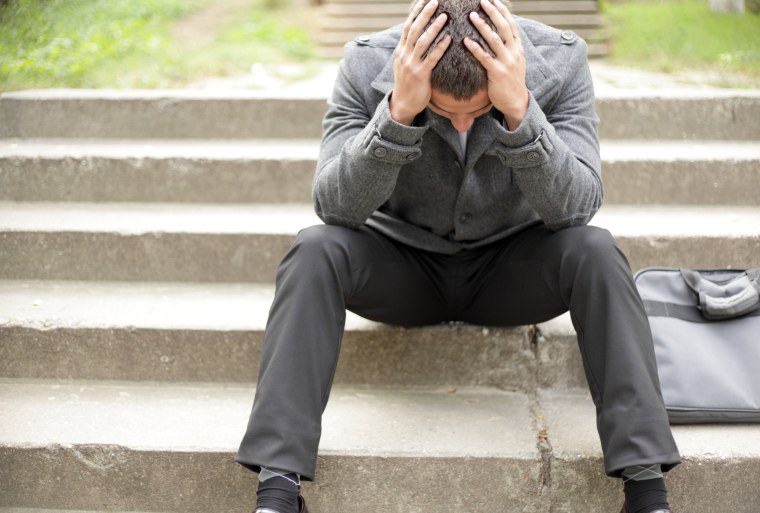 Мужчина разочарован