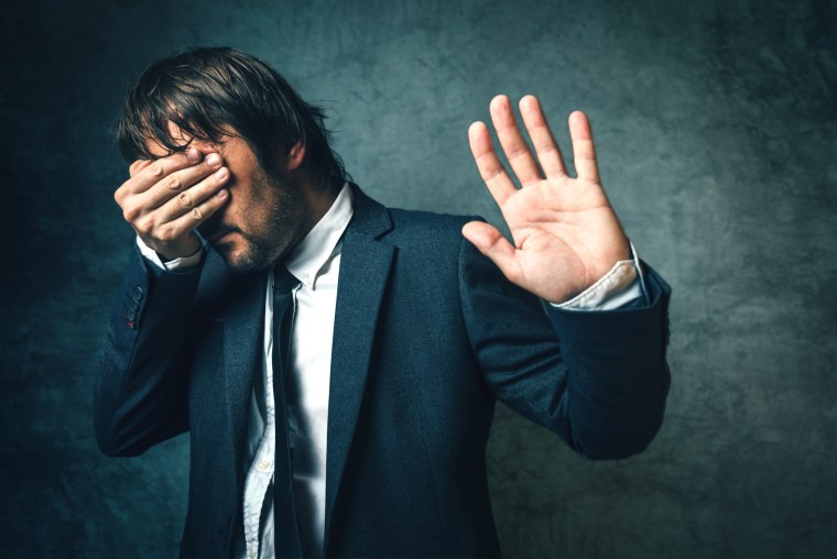 Мужчина разочарован