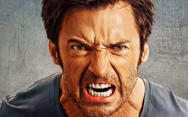 Хью Джекман злость