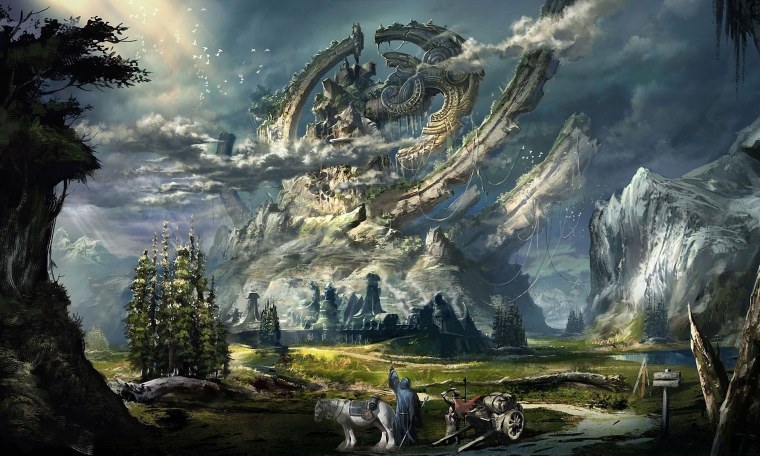 Фэнтези пейзажи