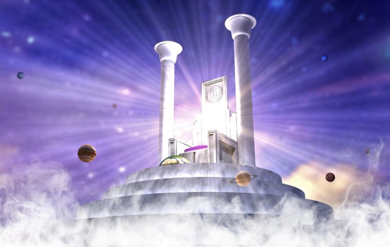 Престол Божий на небесах