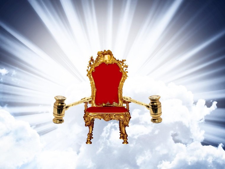 Бог на троне