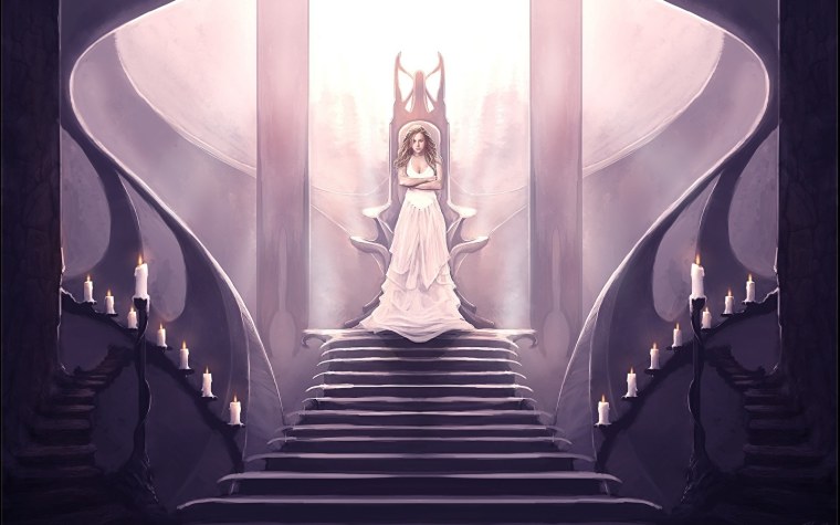 Арт Тронный зал Королева