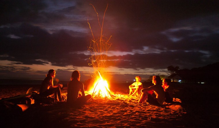 Посиделки у костра