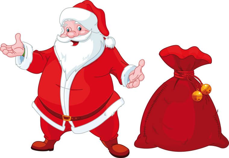 Мешок для подарков "дед Мороз"