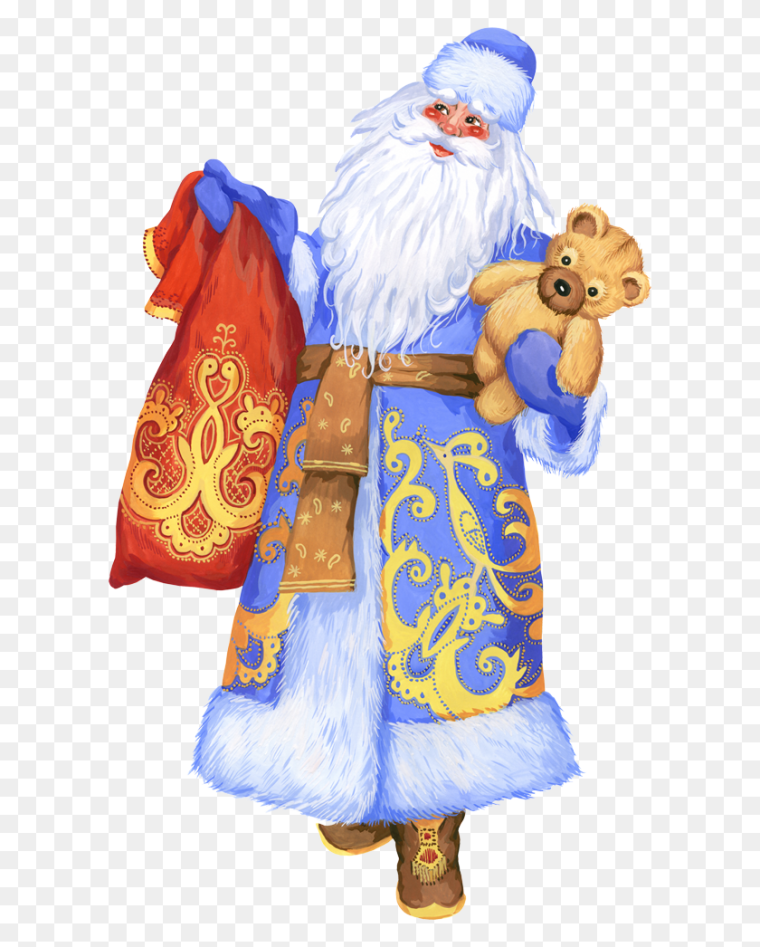 Мороз клипарт на прозрачном фоне