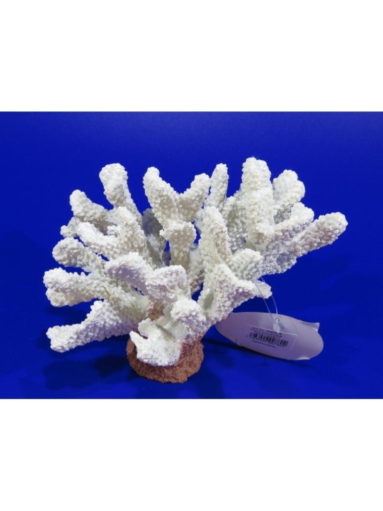 Коралл пластиковый белый 35х32х20см (sh034)
