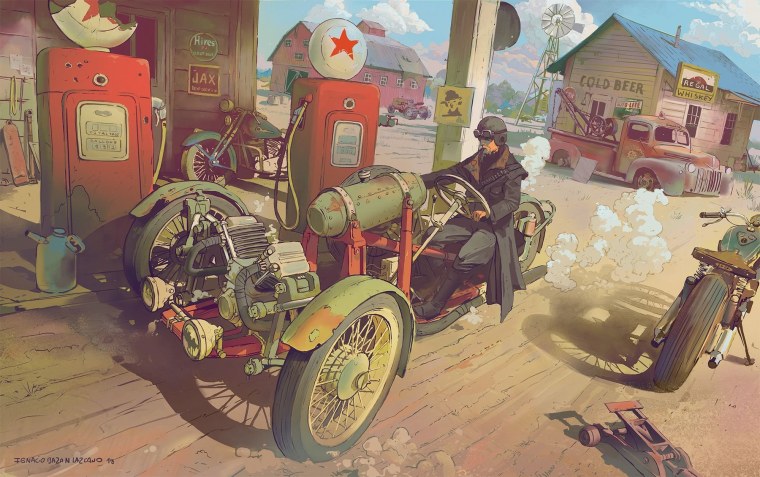 Дизельпанк СССР Алексей Липатов