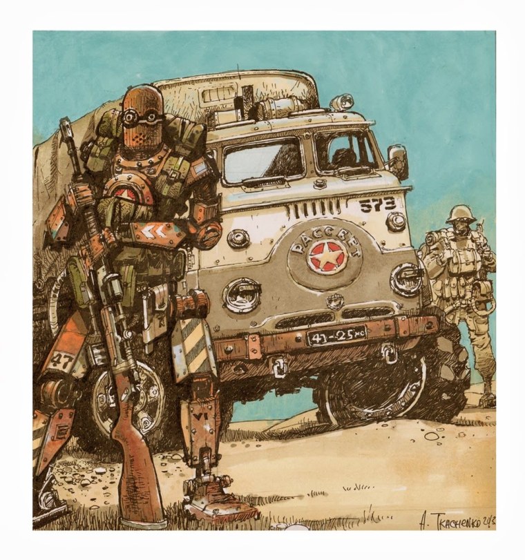 Советский дизель-панк Андрея Ткаченко