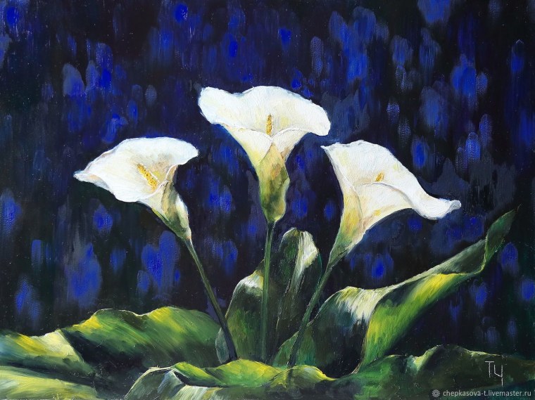 Каллы картина
