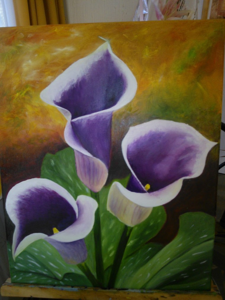 Картина Катрин Абель каллы