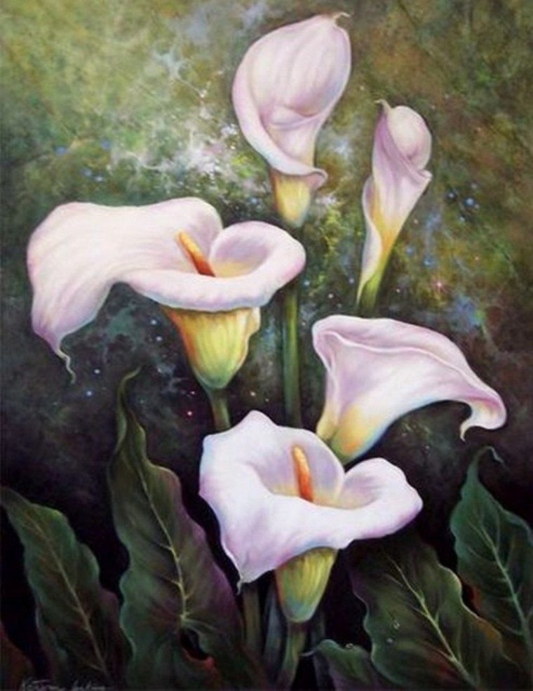 Картина Катрин Абель каллы