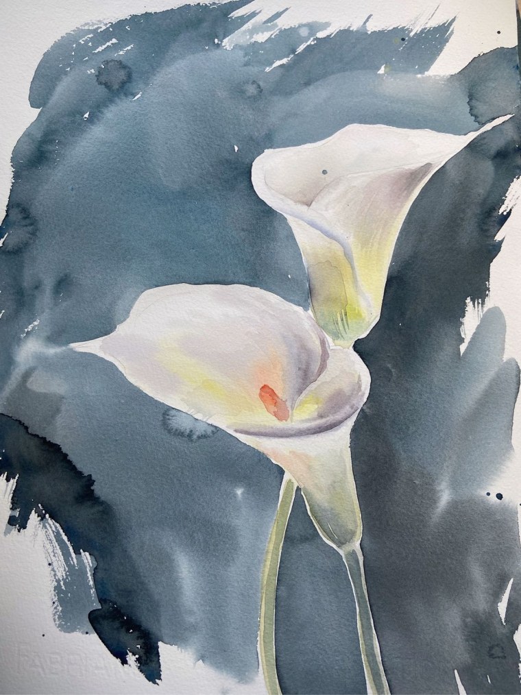 Каллы картина