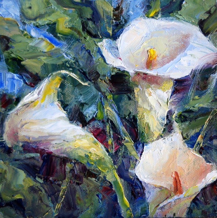 Картина Катрин Абель каллы