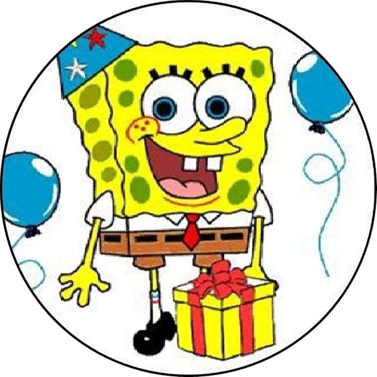 Спанч Боб с днем рождения