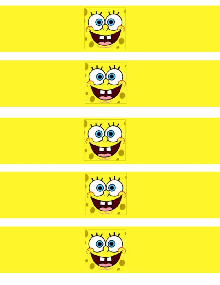 День рождения в стиле губка Боб