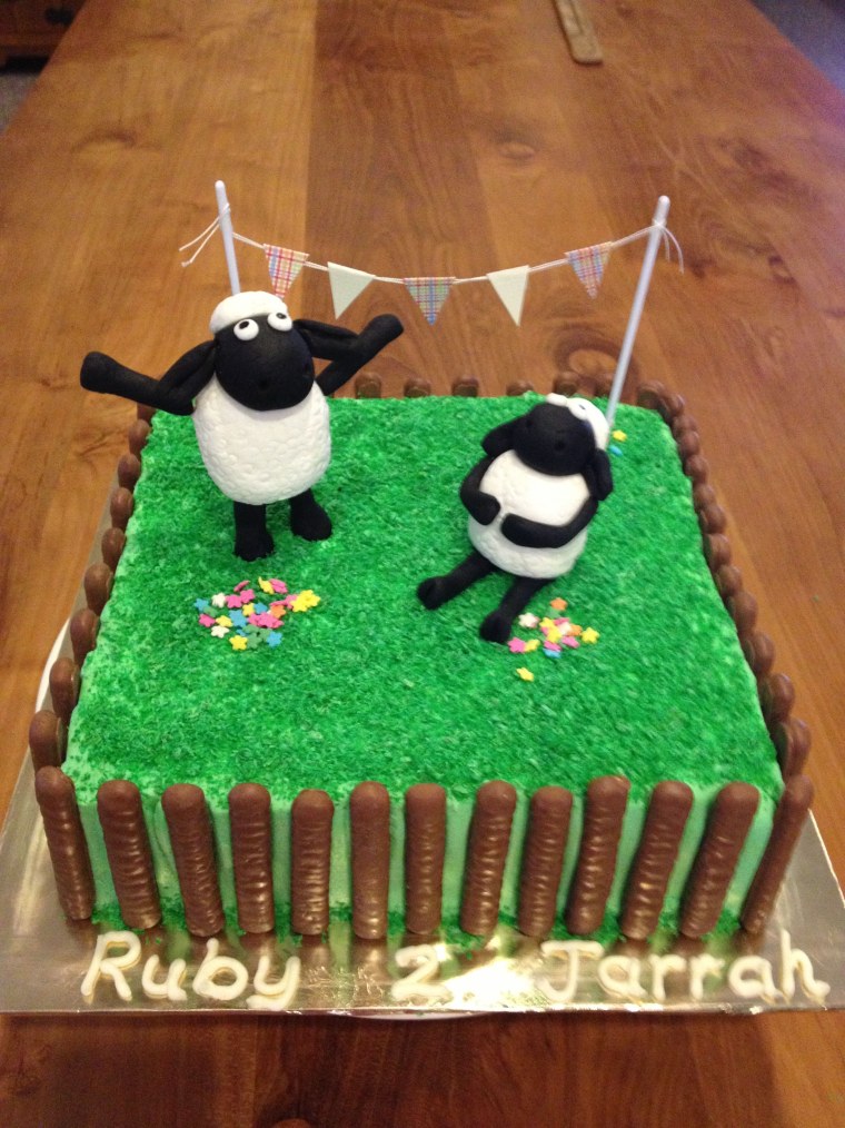 Детские торты на день рождения барашек Шон