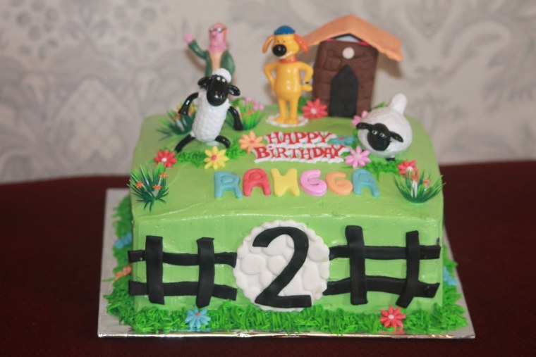 Барашек Шон с приставкой торт