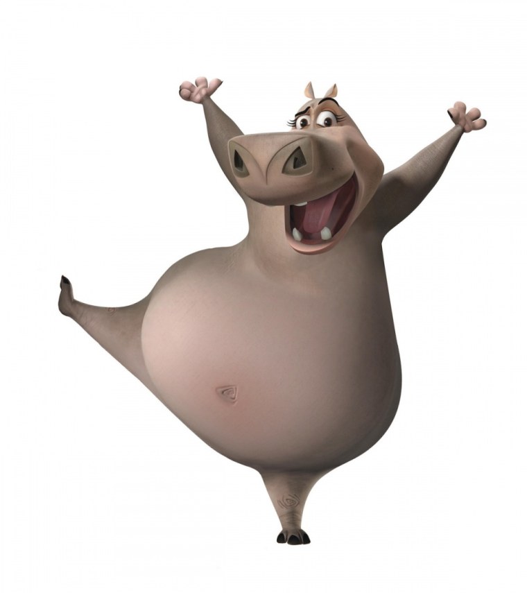 Мадагаскар бегемотиха Глория