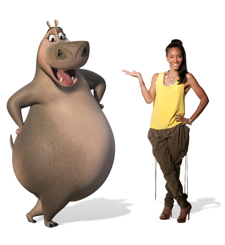 Бегемотиха Глория из мультфильма Мадагаскар
