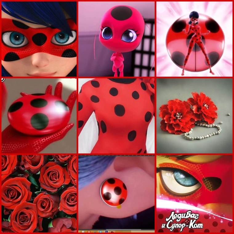 Талисман леди баг серёжки