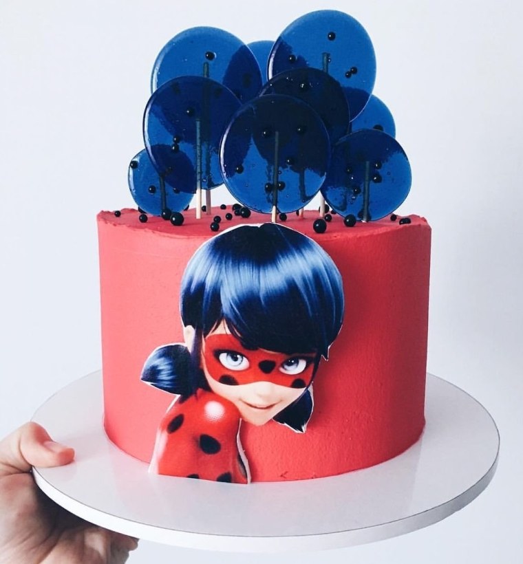 Торт леди баг для девочки