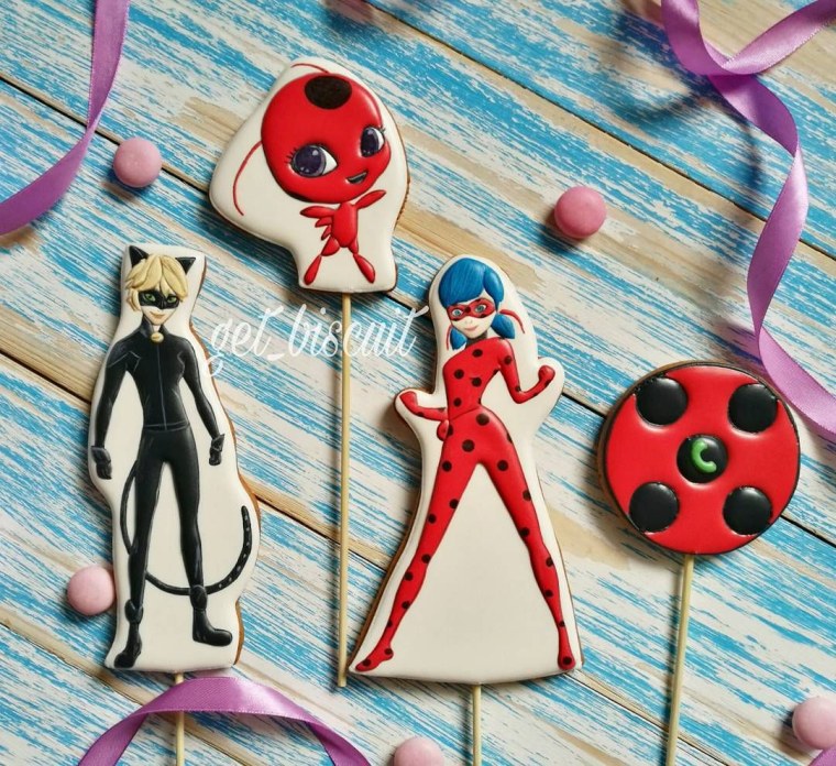 Пряники леди баг и СУПЕРКОТ