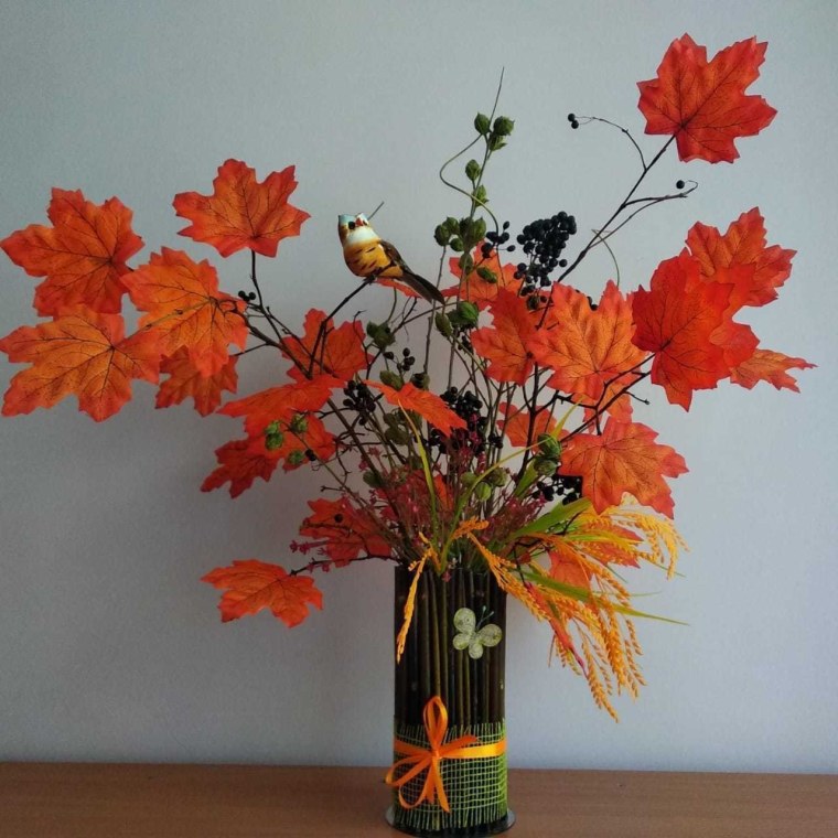 Икебана Золотая осень