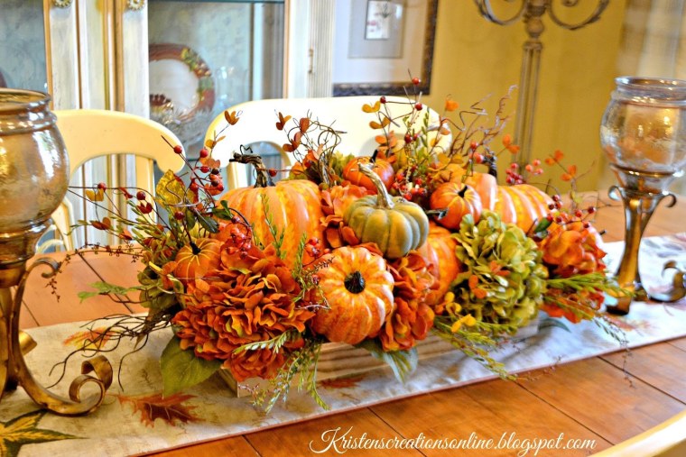 Осенняя композиция на стол