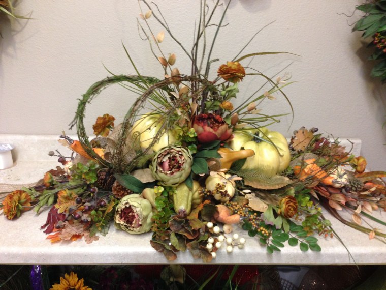 Осенние композиции из цветов