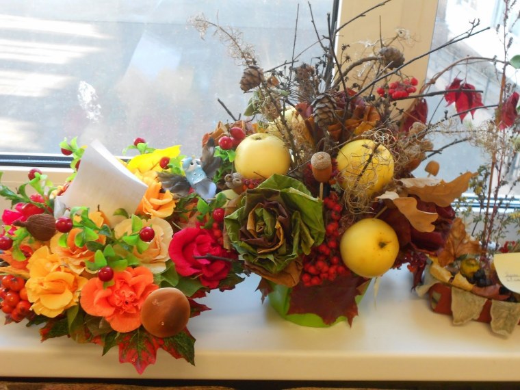 Выставка осенний букет