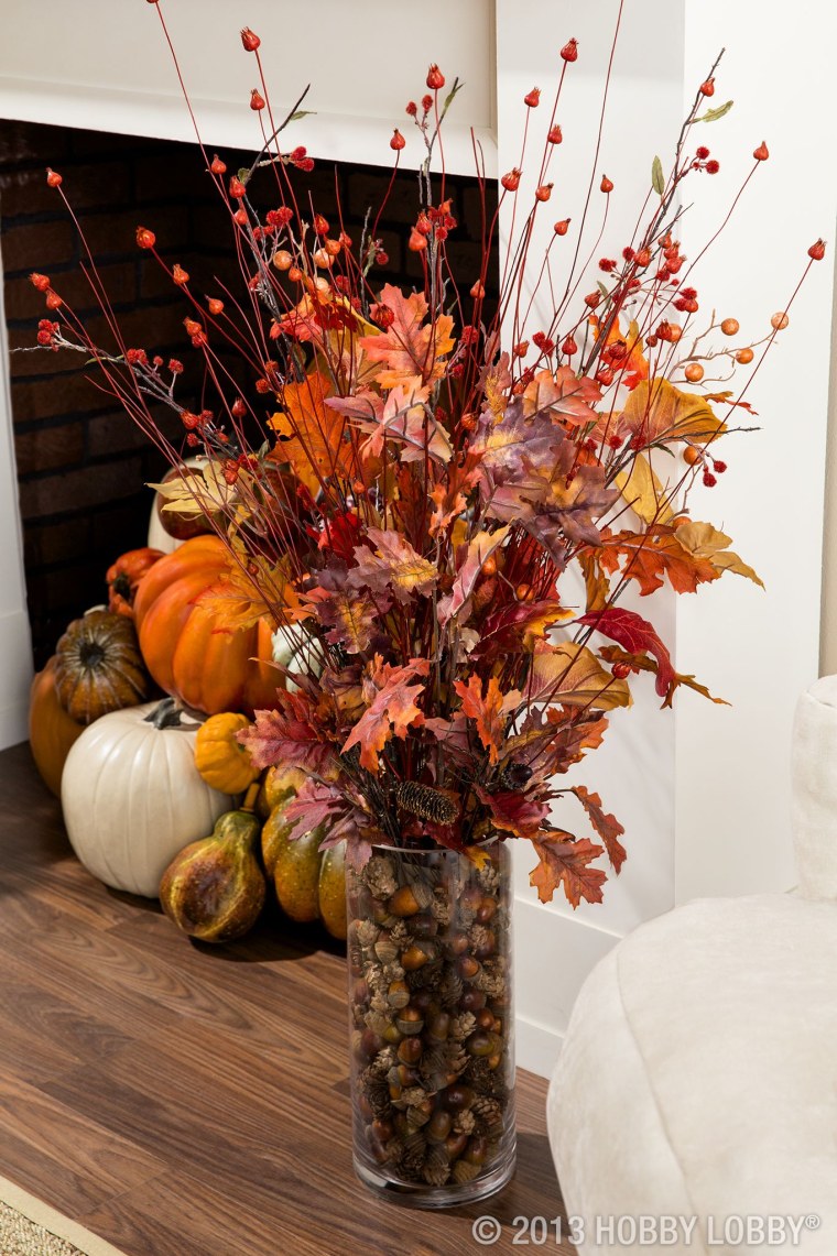 Осенние украшения для интерьера