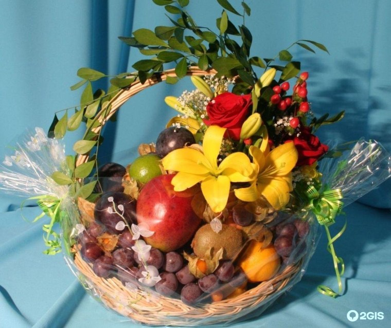 Корзина с фруктами