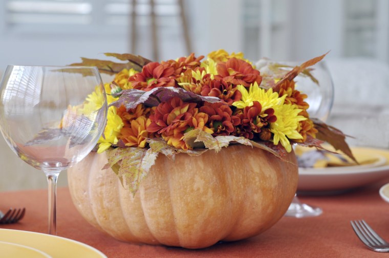 Осенний декор стола