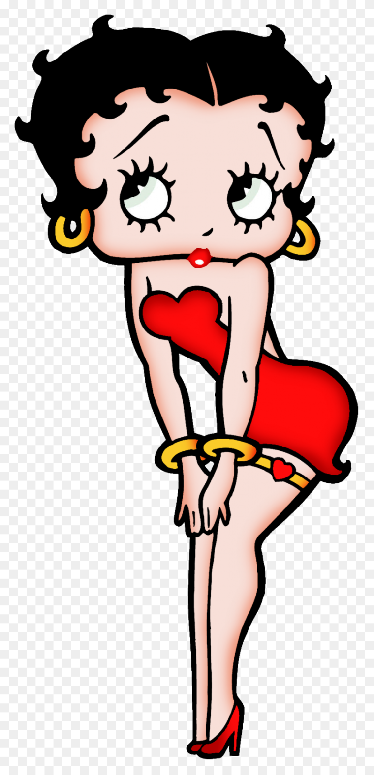 Бетти Буп черно белая