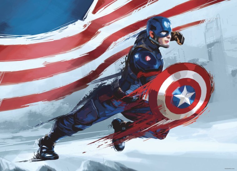 Капитан Америка фон