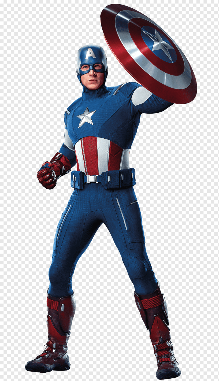 Капитан Америка в полный рост