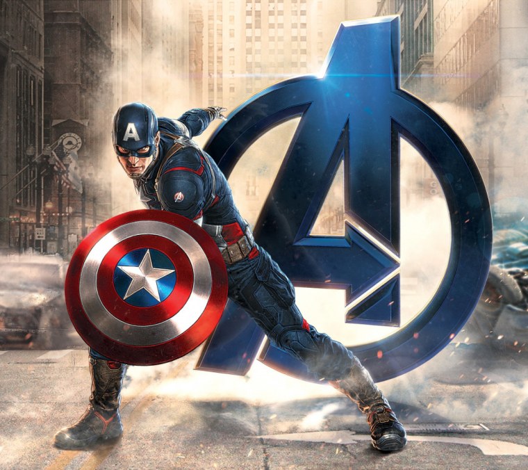 Мстители Эра Альтрона Капитан Америка